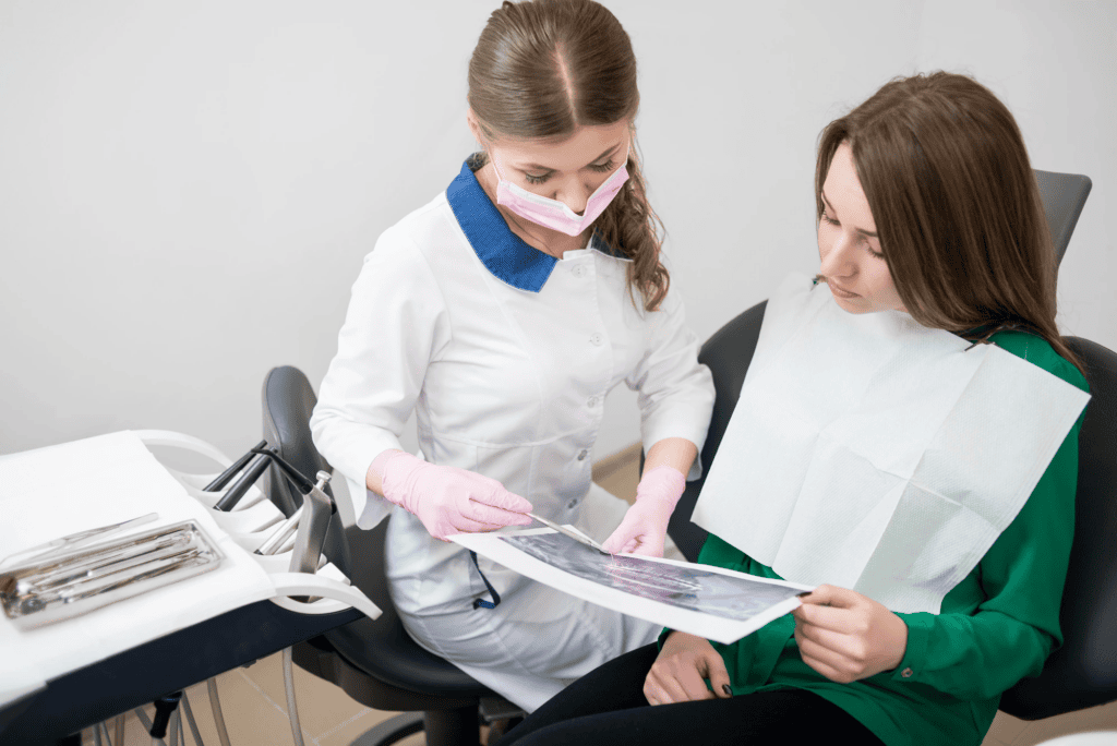emergency-dentist-in-Cincinnati-treating-patient
